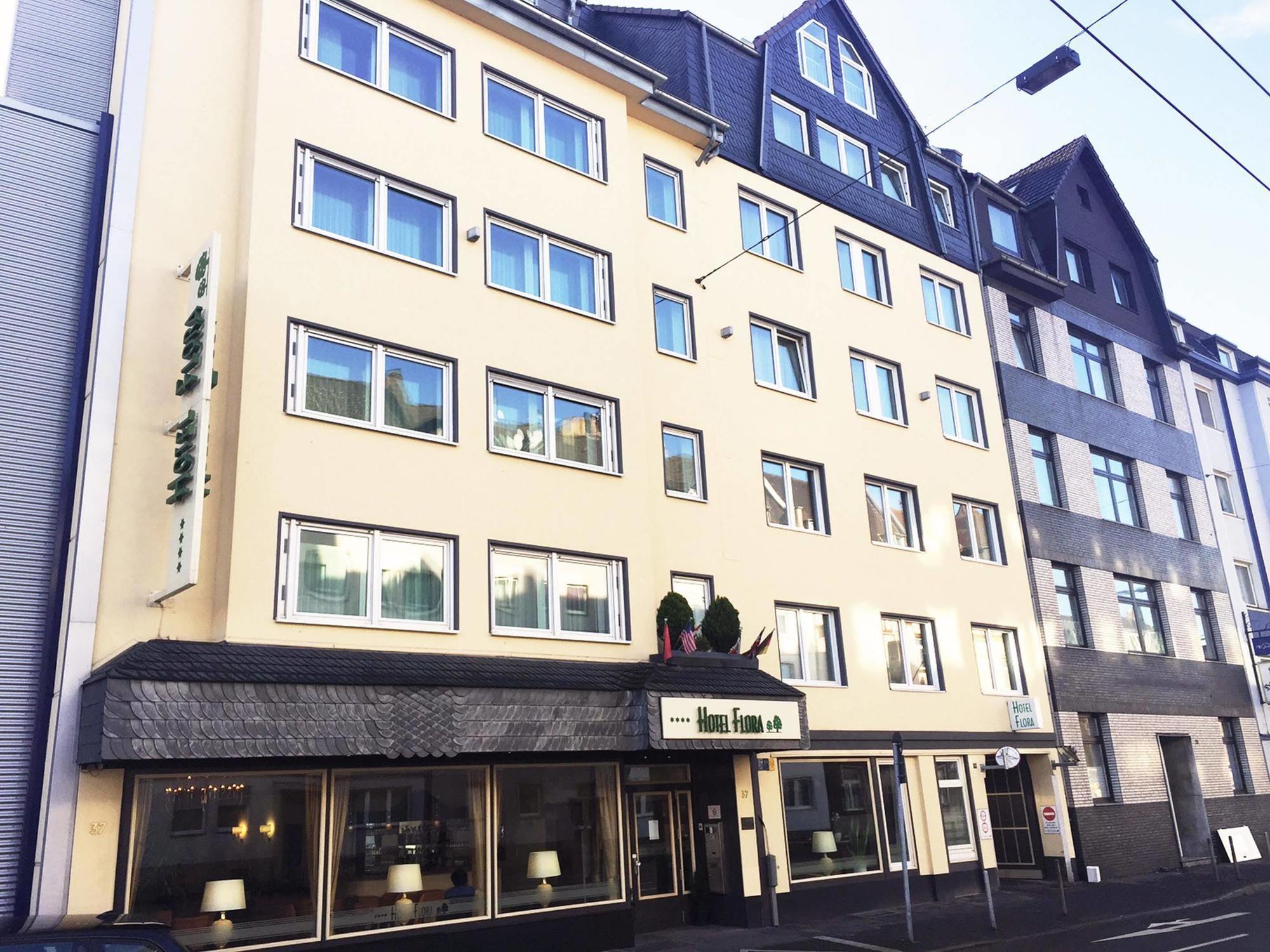 Hotel Flora Duesseldorf Bagian luar foto
