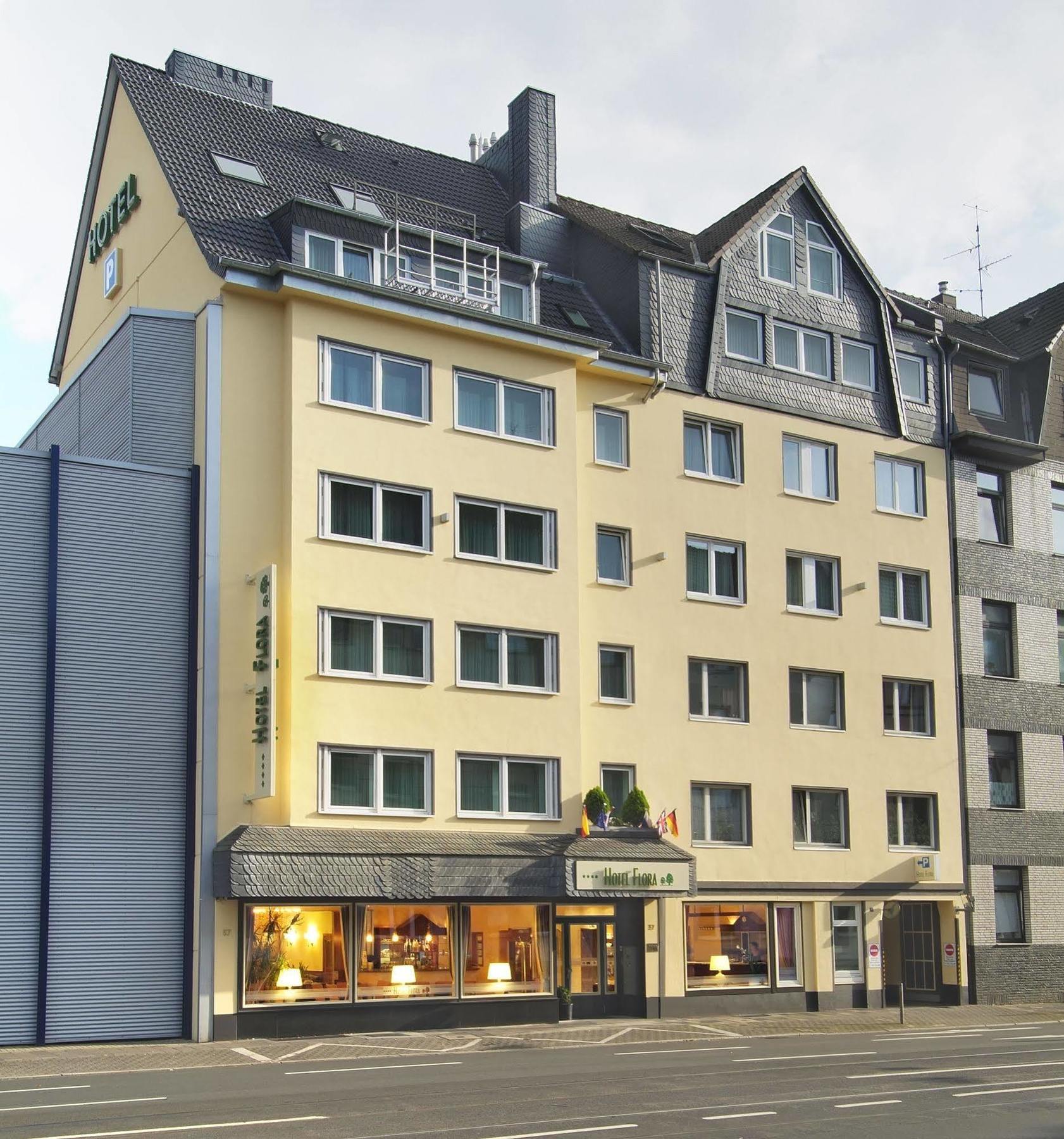 Hotel Flora Dusseldorf Bagian luar foto
